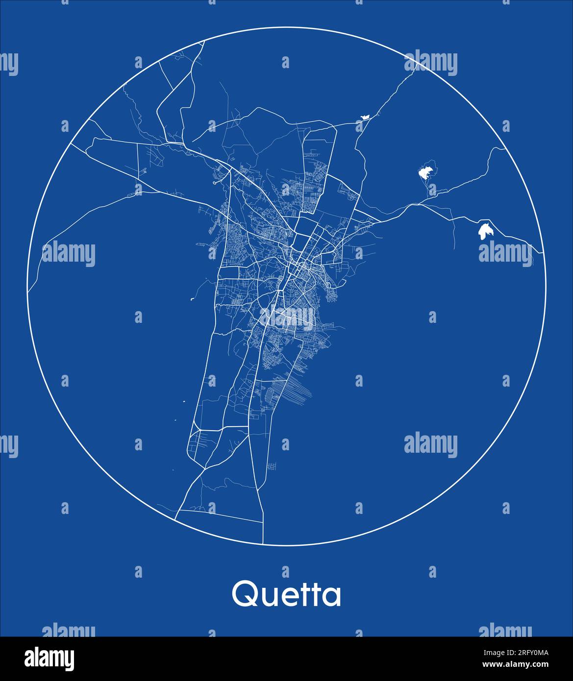 Quetta map Stock Vector Images - Alamy