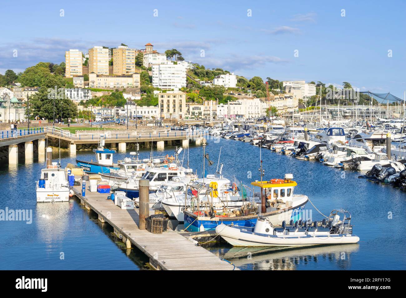 Torquay fishing boats hi-res stock photography and images - Alamy