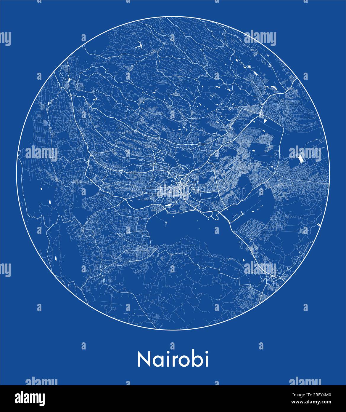 Nairobi skyline Stock Vector Images Alamy