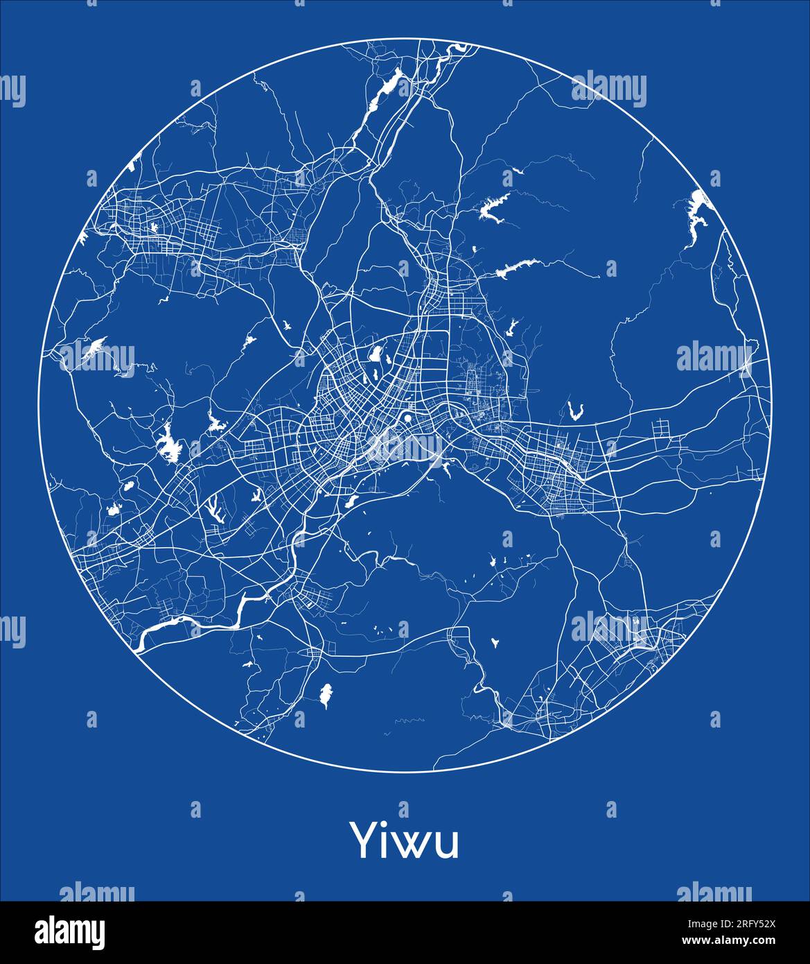 Yiwu map hires stock photography and images Alamy