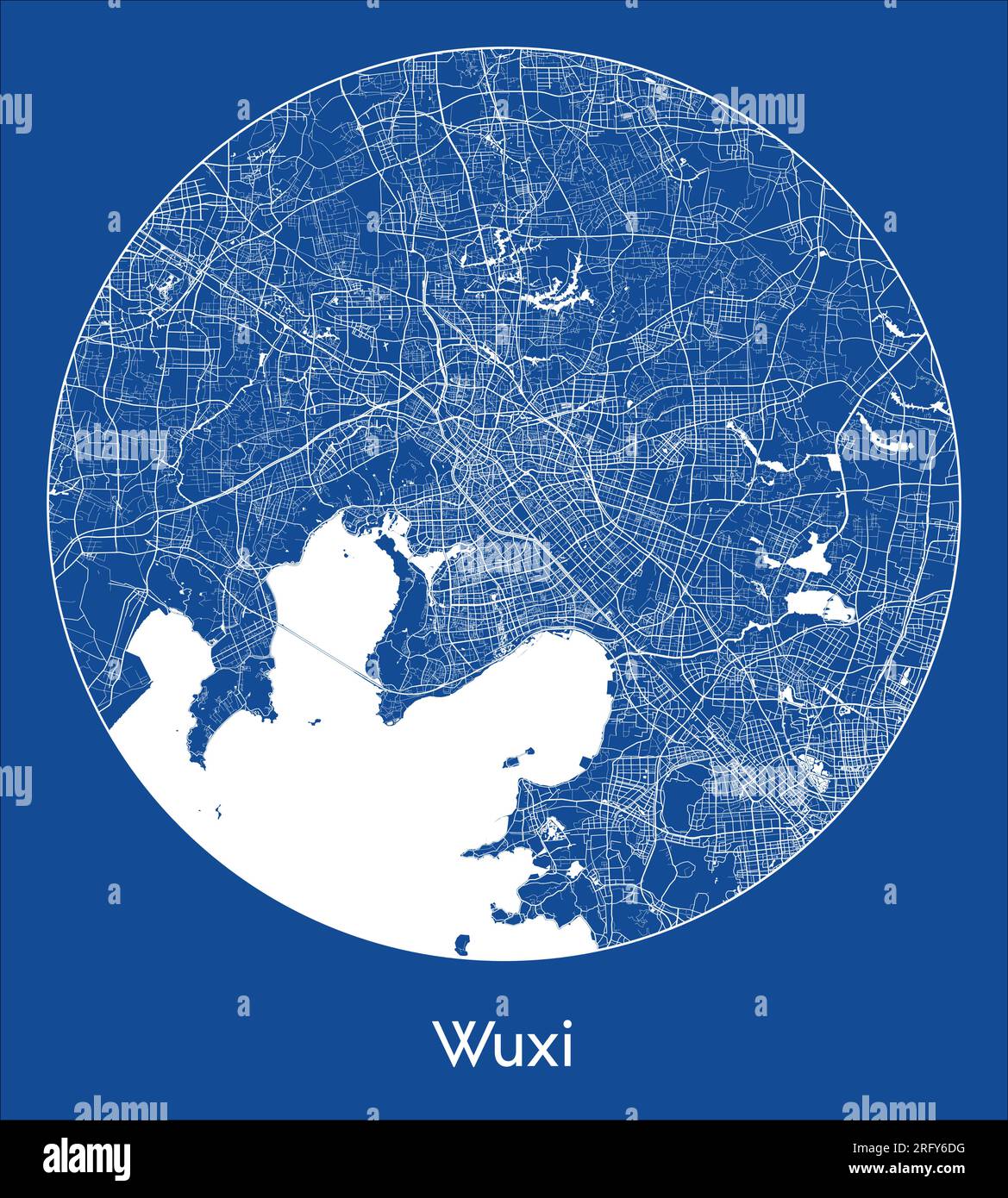 Wuxi map Stock Vector Images - Alamy