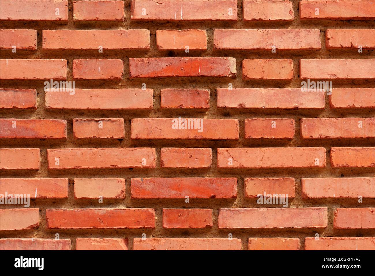 Old red brick wall texture background close up. Abstract backdrop Stock ...