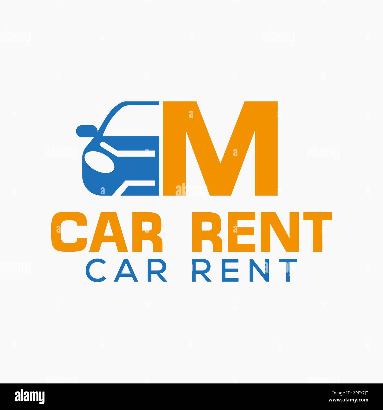 Letter M Rent Car Logo Design Template. Automotive Car Logo Symbol Stock Vector Image & Art Alamy
