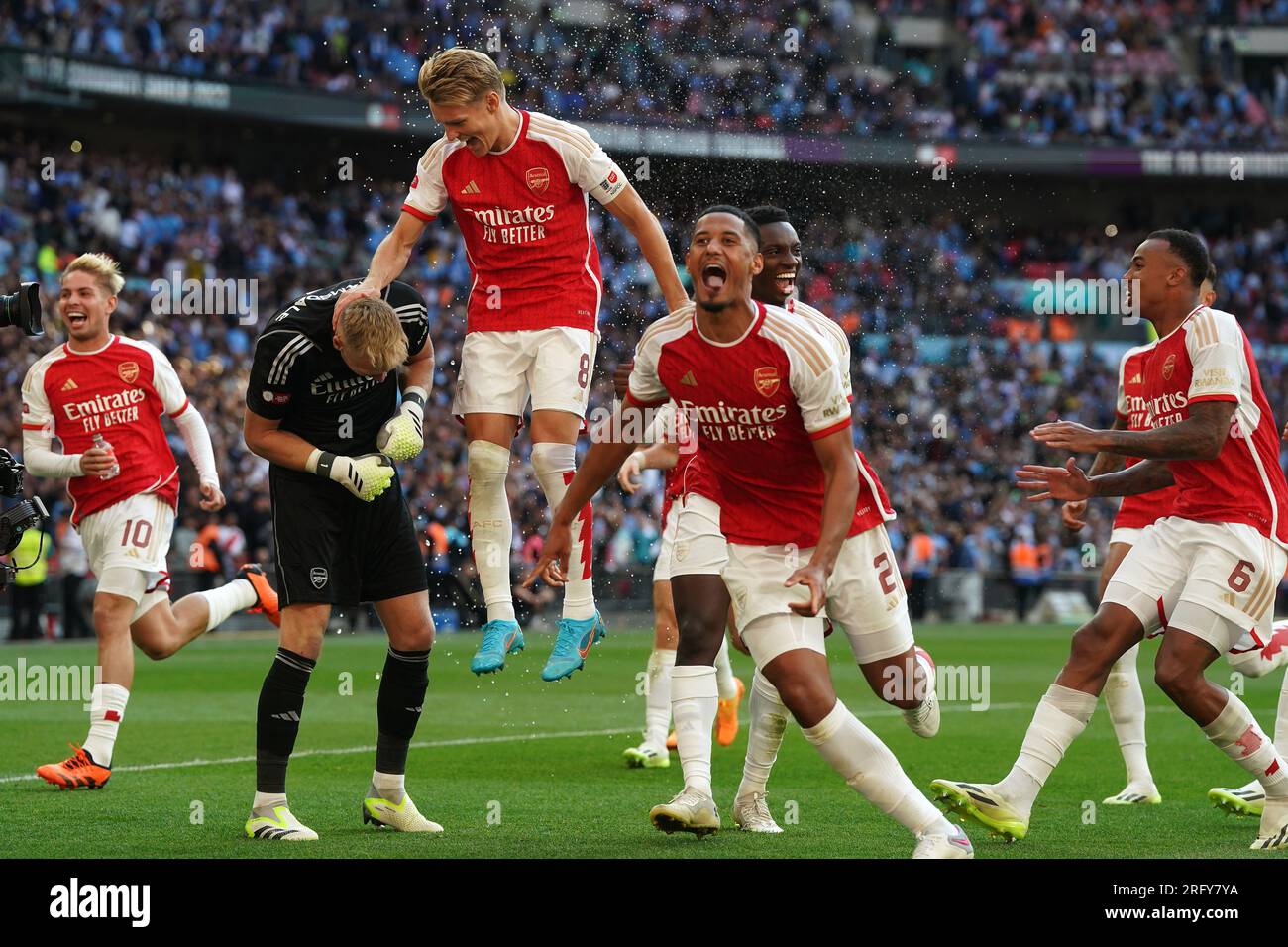 Left To Right Arsenal s Aaron Ramsdale Martin Odegaard William left-to-right-arsenal-s-aaron-ramsdale-martin-odegaard-william