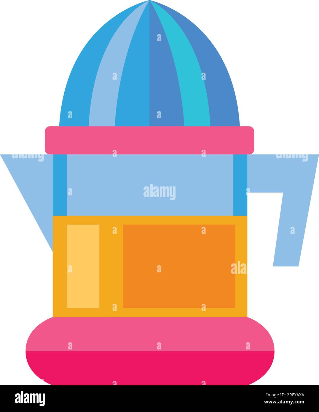 Plastic electric juicer vector icon Stock Vector Image & Art Alamy