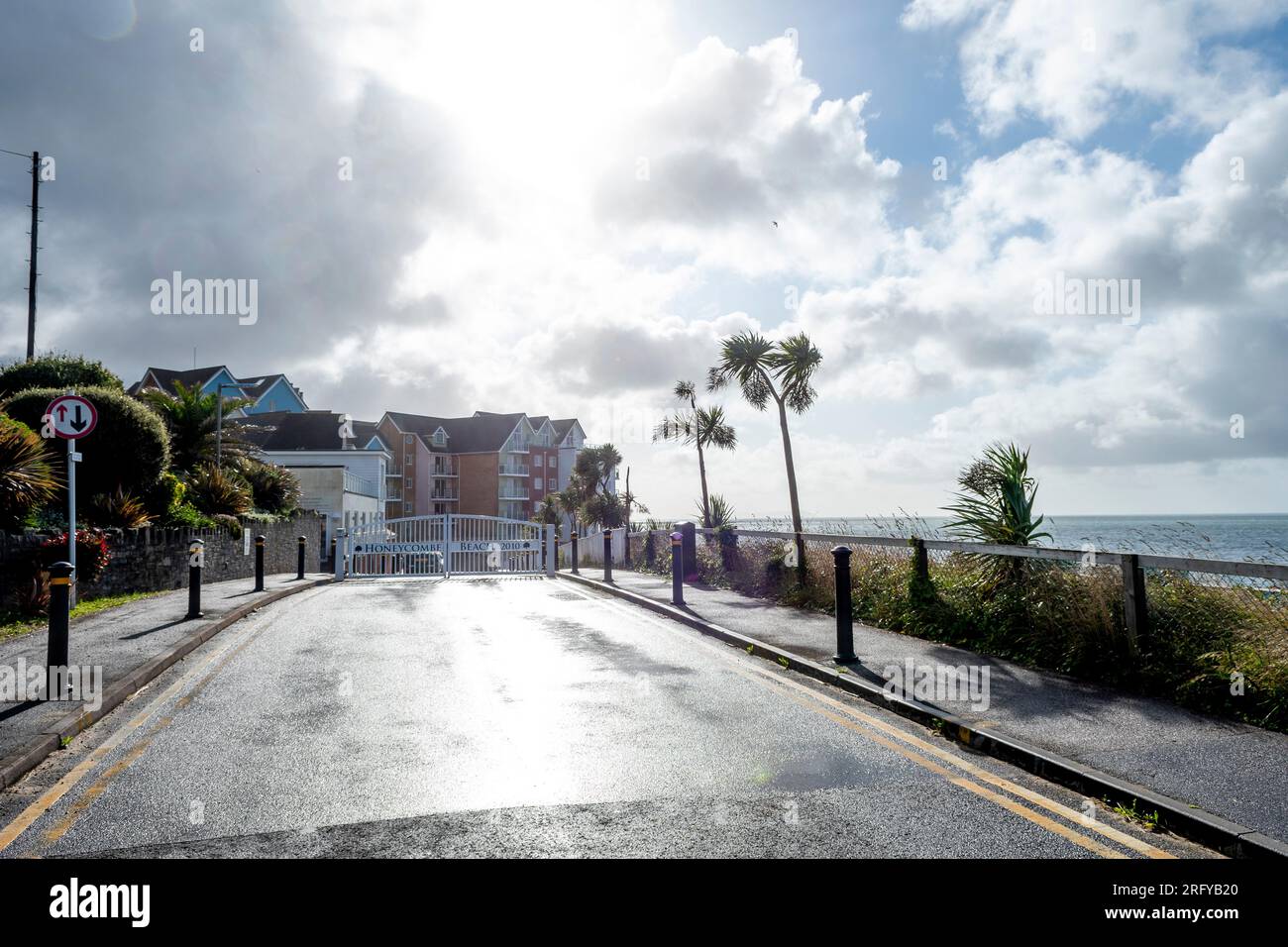 Beach apartments, Bournemouth, Dorset, England, UK