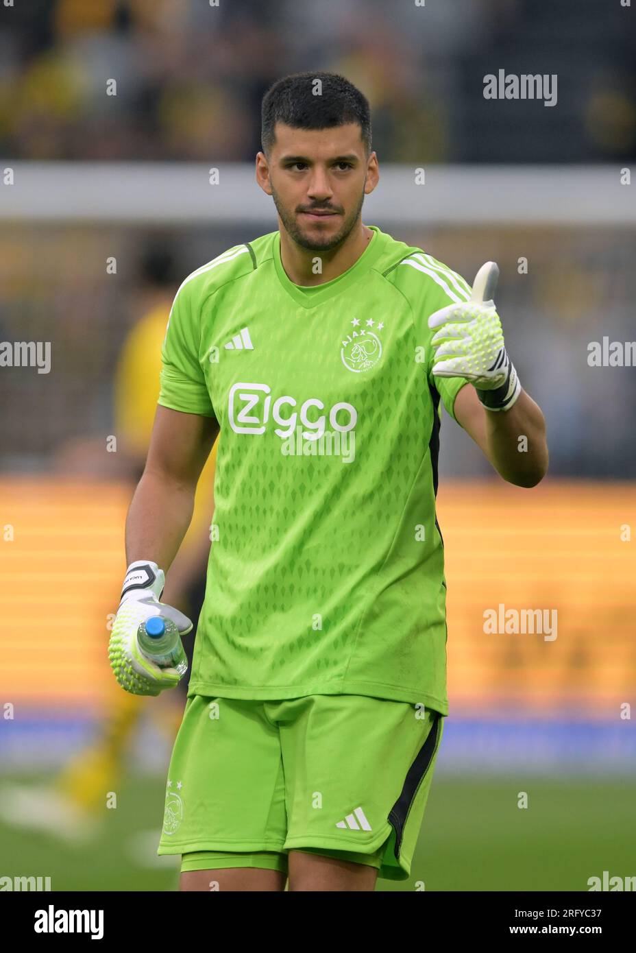 DORTMUND - (Ajax goalkeeper Geronimo Rulli during the friendly match ...