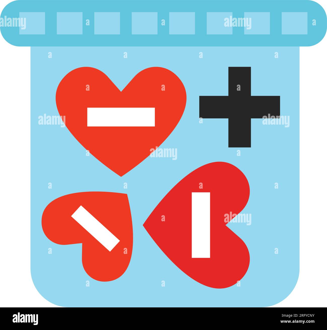Heart-shaped love pills in box icon Stock Vector
