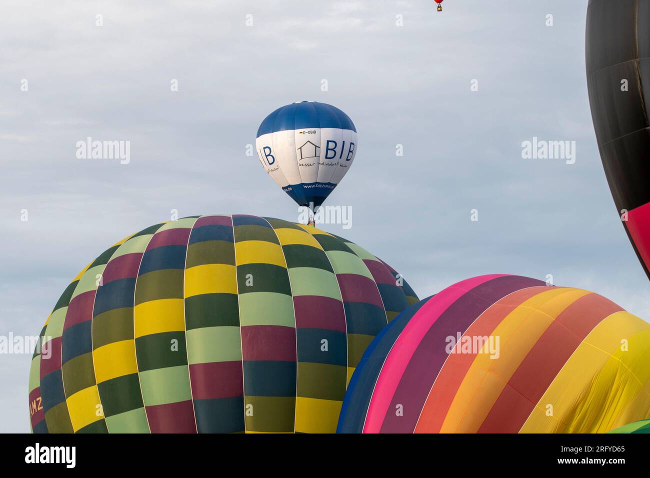 Hot Air Balloon Festival with colorful balloons Balloon Festival, Grand Est Mondial Air Hot Air Balloon Festival with colorful balloons Balloon Festival, Grand Est Mondial Air