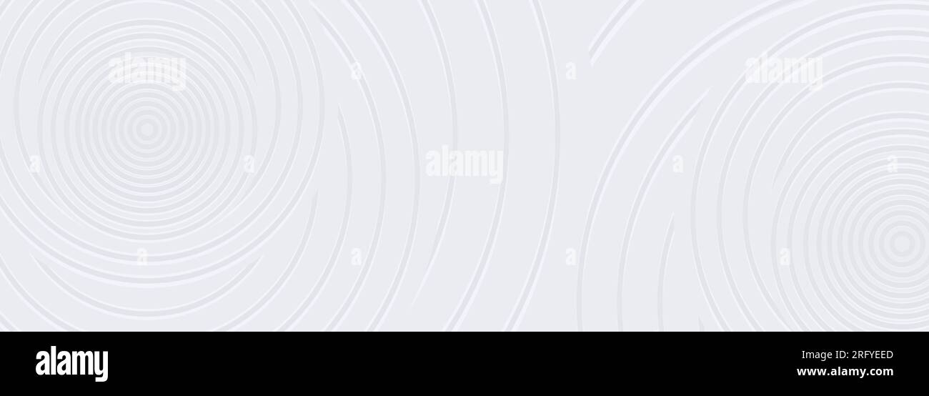 White abstract geometric background with circles pattern. Vector ...