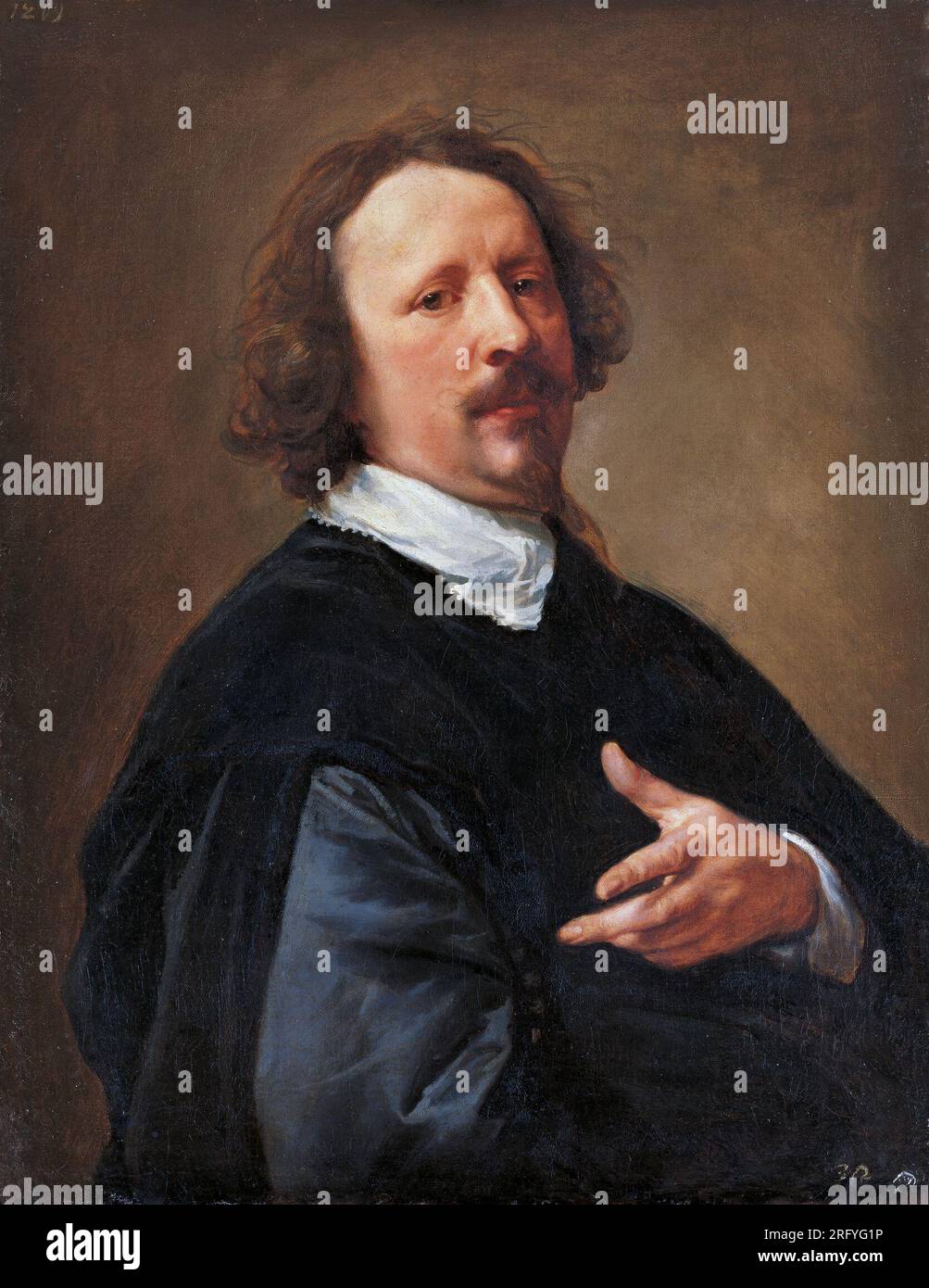Portrait of Gaspar de Crayer 1630 by Anthony van Dyck Stock Photo