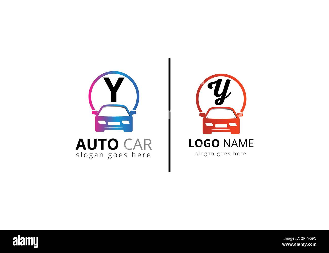 Y transport logo Stock Vector Images - Alamy