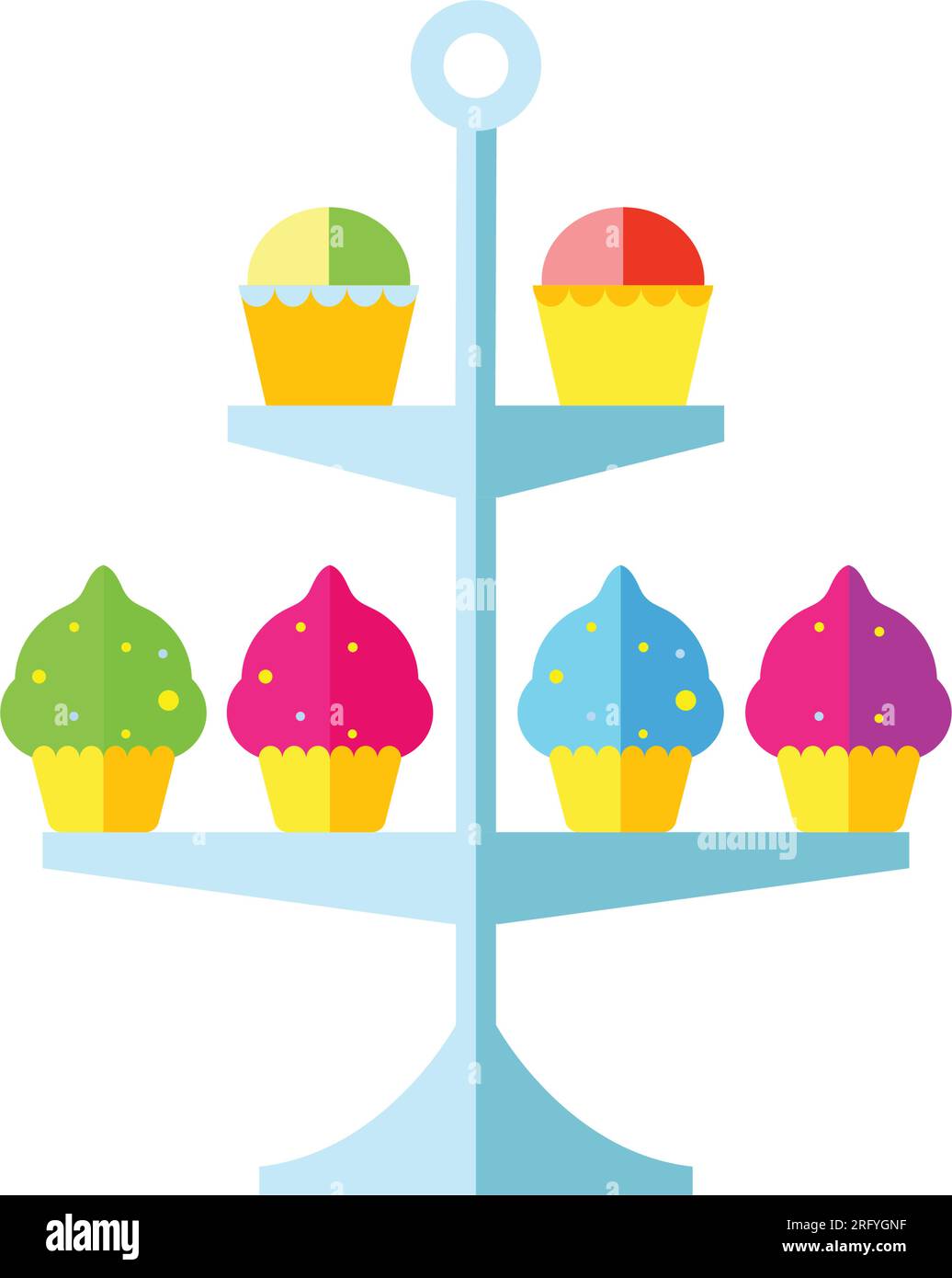 Cakestand Stock Vector Images - Alamy