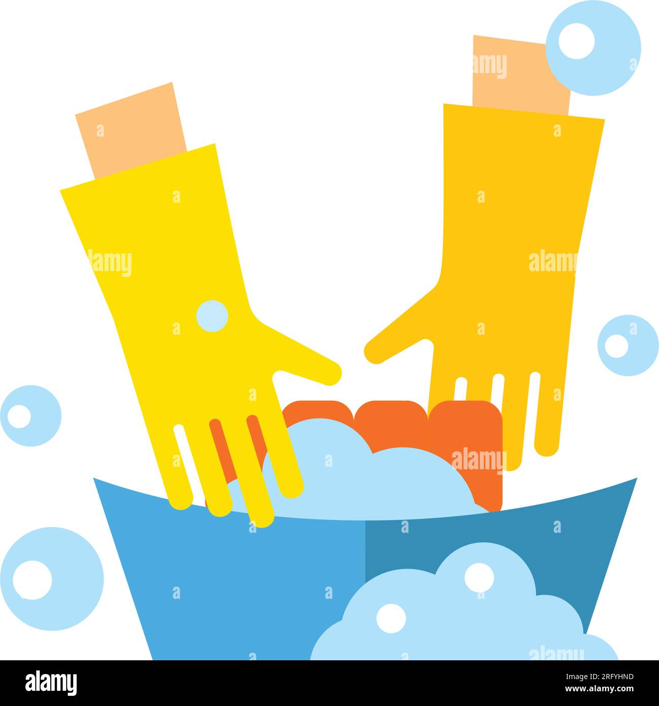 Washing clothes icon Stock Vector Image & Art Alamy