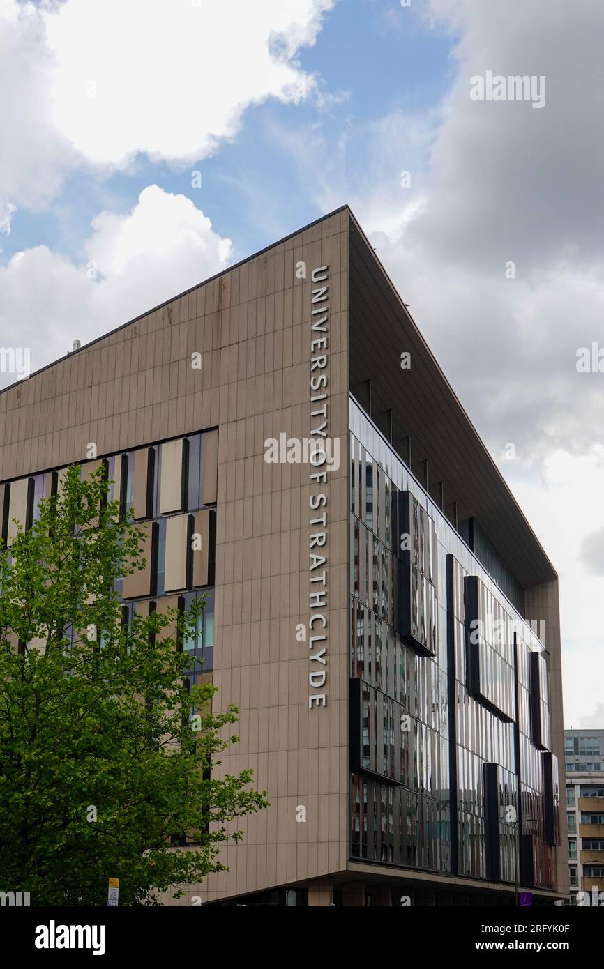 University of Strathclyde buildings, Glasgow, Scotland, UK. Stock Photo
