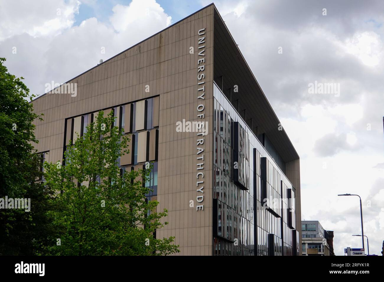 University of Strathclyde buildings, Glasgow, Scotland, UK. Stock Photo