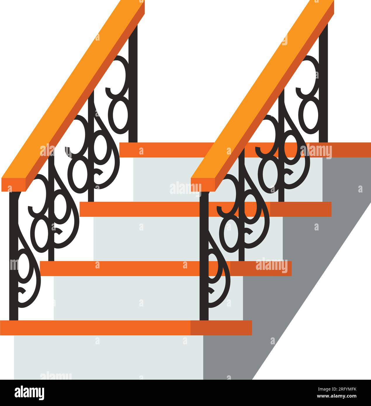 Forged ladder Stock Vector Images - Alamy