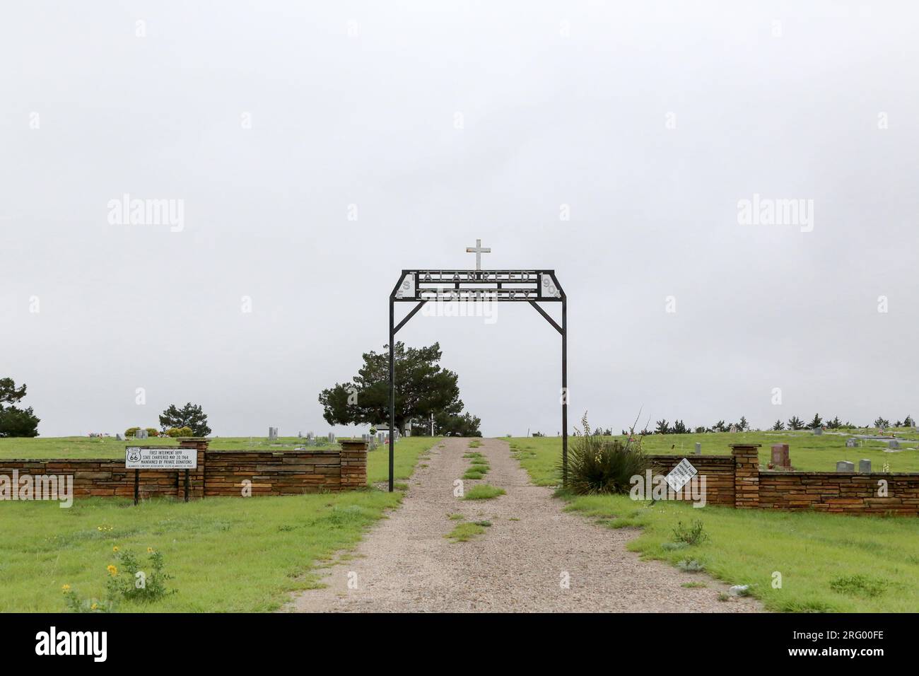 Alanreed cemetery hi-res stock photography and images - Alamy