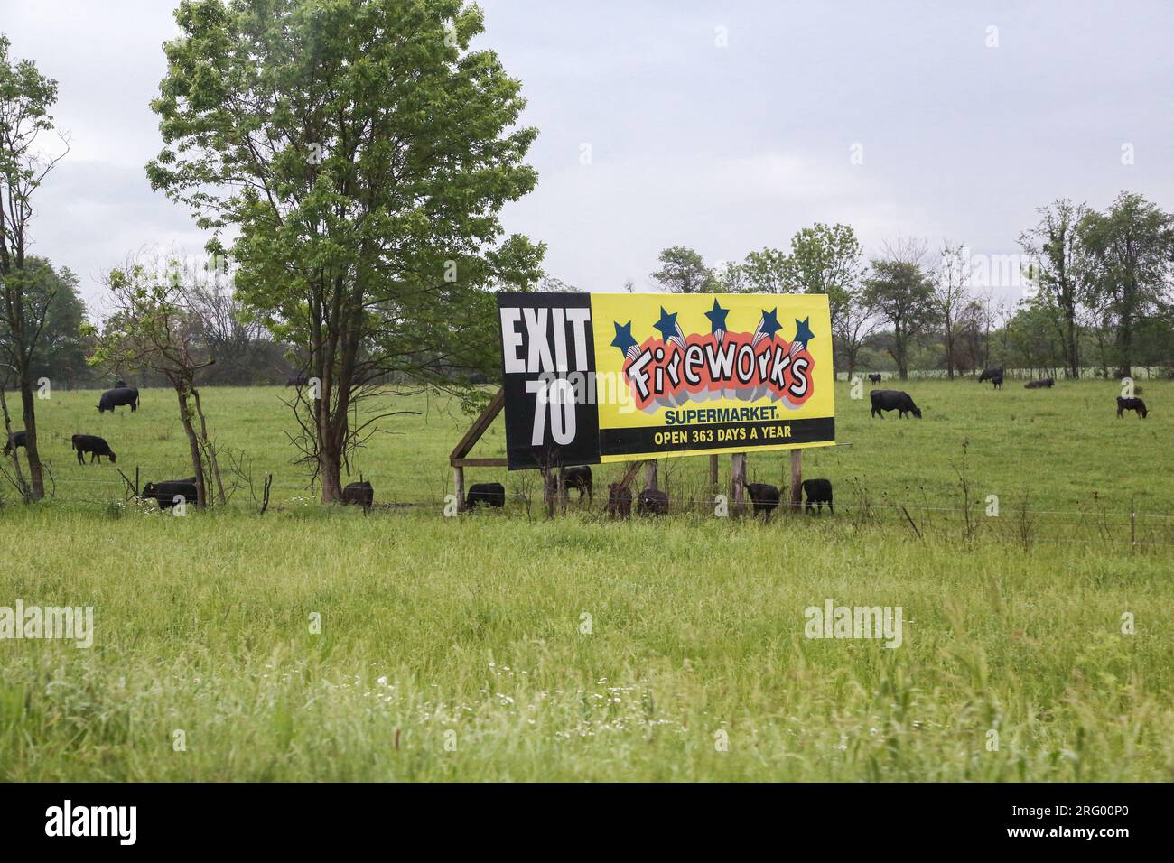 Mt. Vernon, Missouri Stock Photo