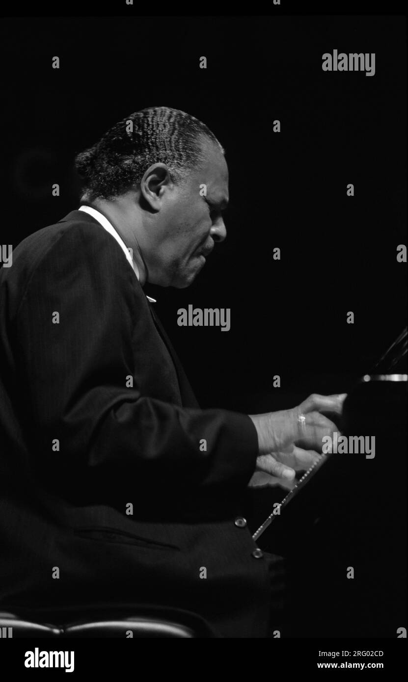MCCOY TYNER performs with the Branford Marsalis at the MONTEREY JAZZ FESTIVAL - CALIFORNIA Stock Photo