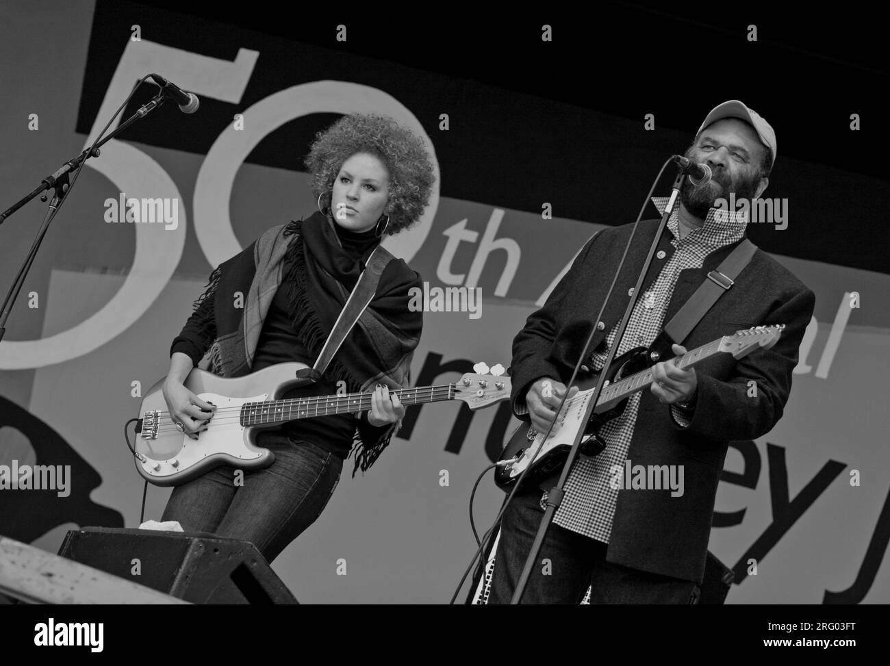 OTIS AND CASSIE TAYLOR and the OTIS TAYLOR BAND perform during the 50th
