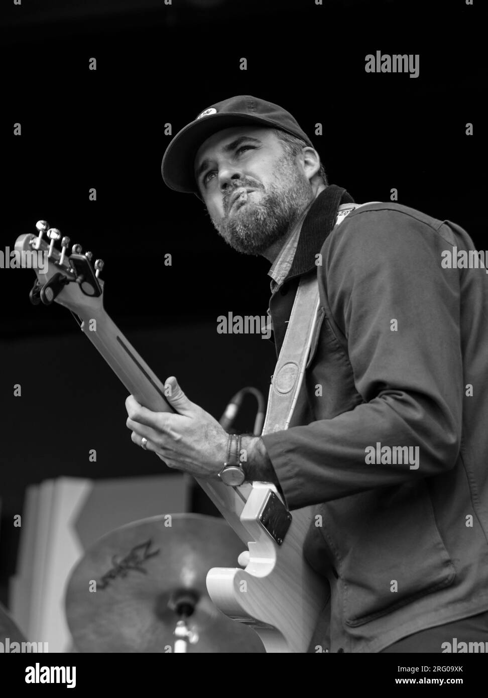 Matthew Stevens plays lead guitar for Gerald Clayton at the 2021