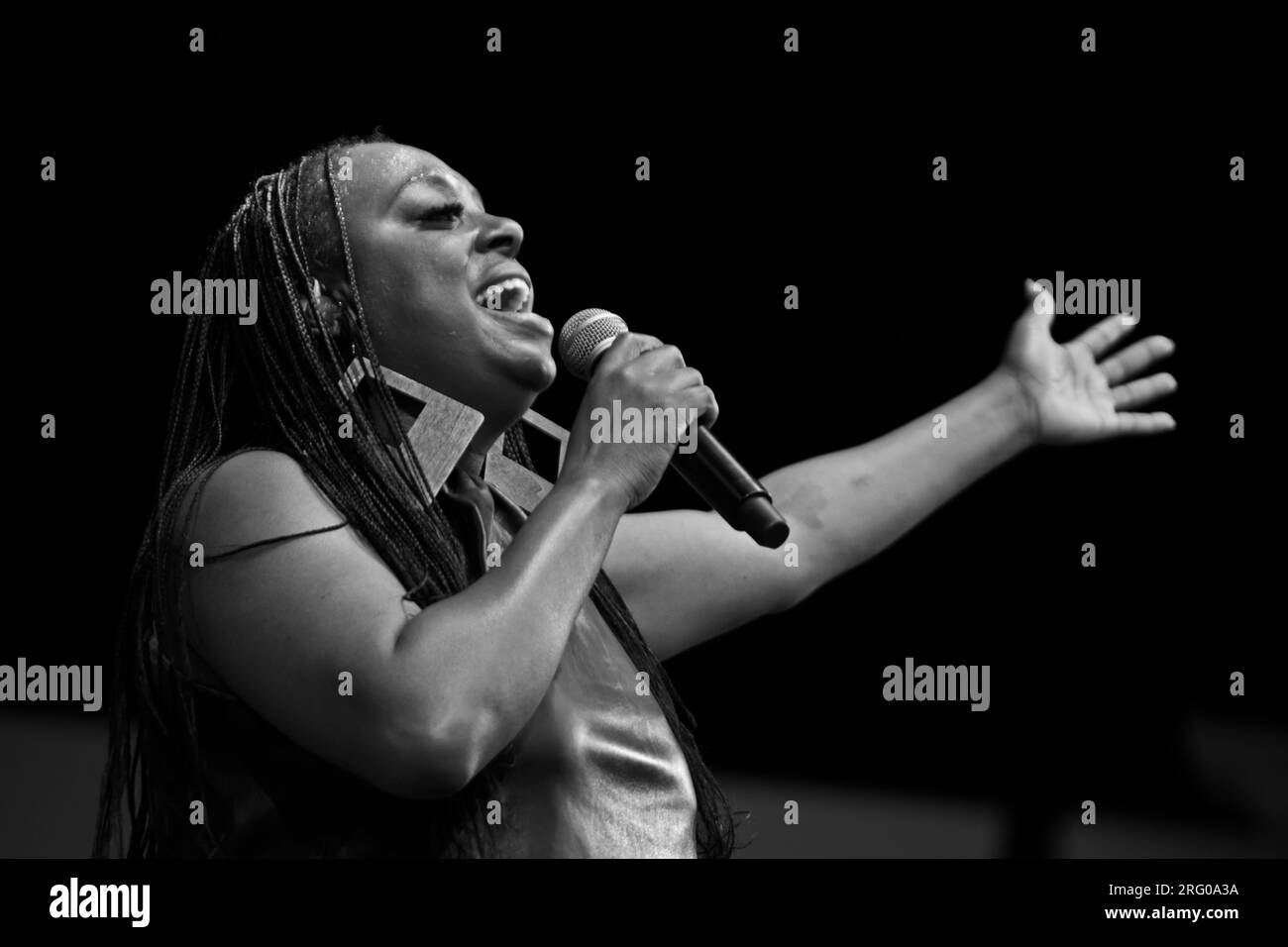 Ledisi wows the crowd with her vocals and energetic stage performance