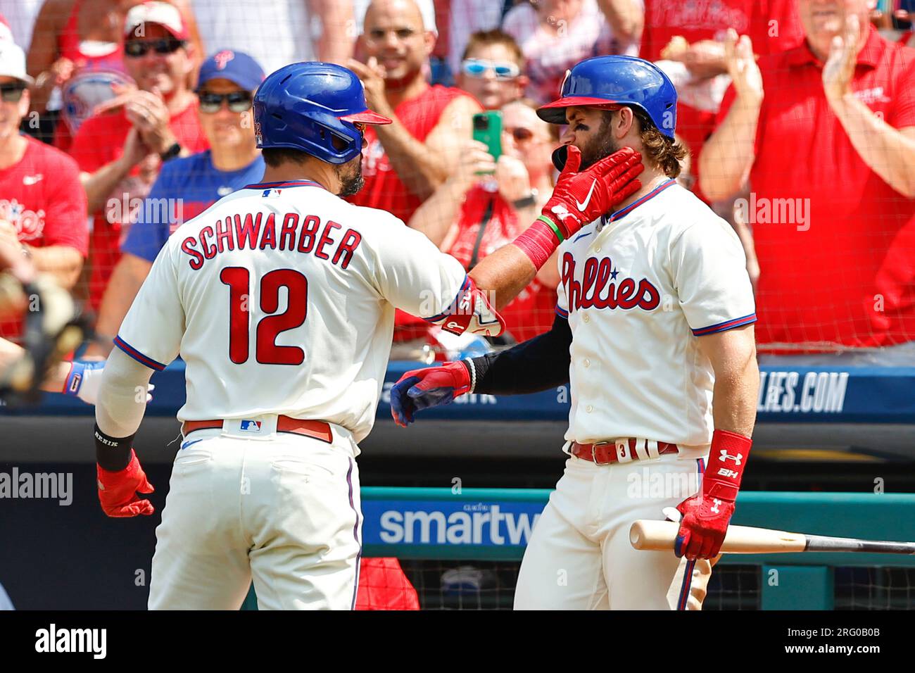 Philadelphia Phillies Bryce Harper & Kyle Schwarber 2023 MLB