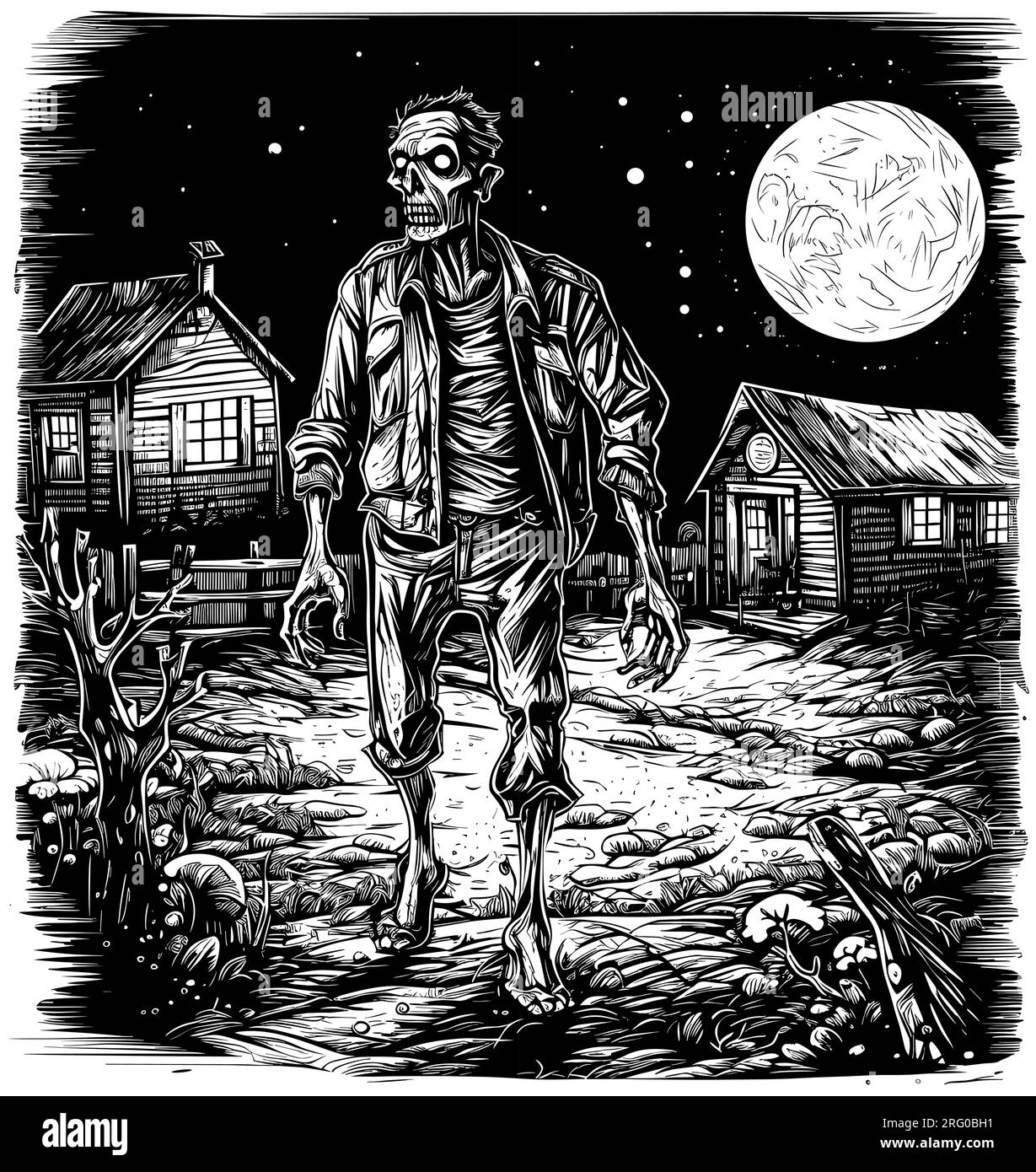 Zombie Stock Vector Images Alamy