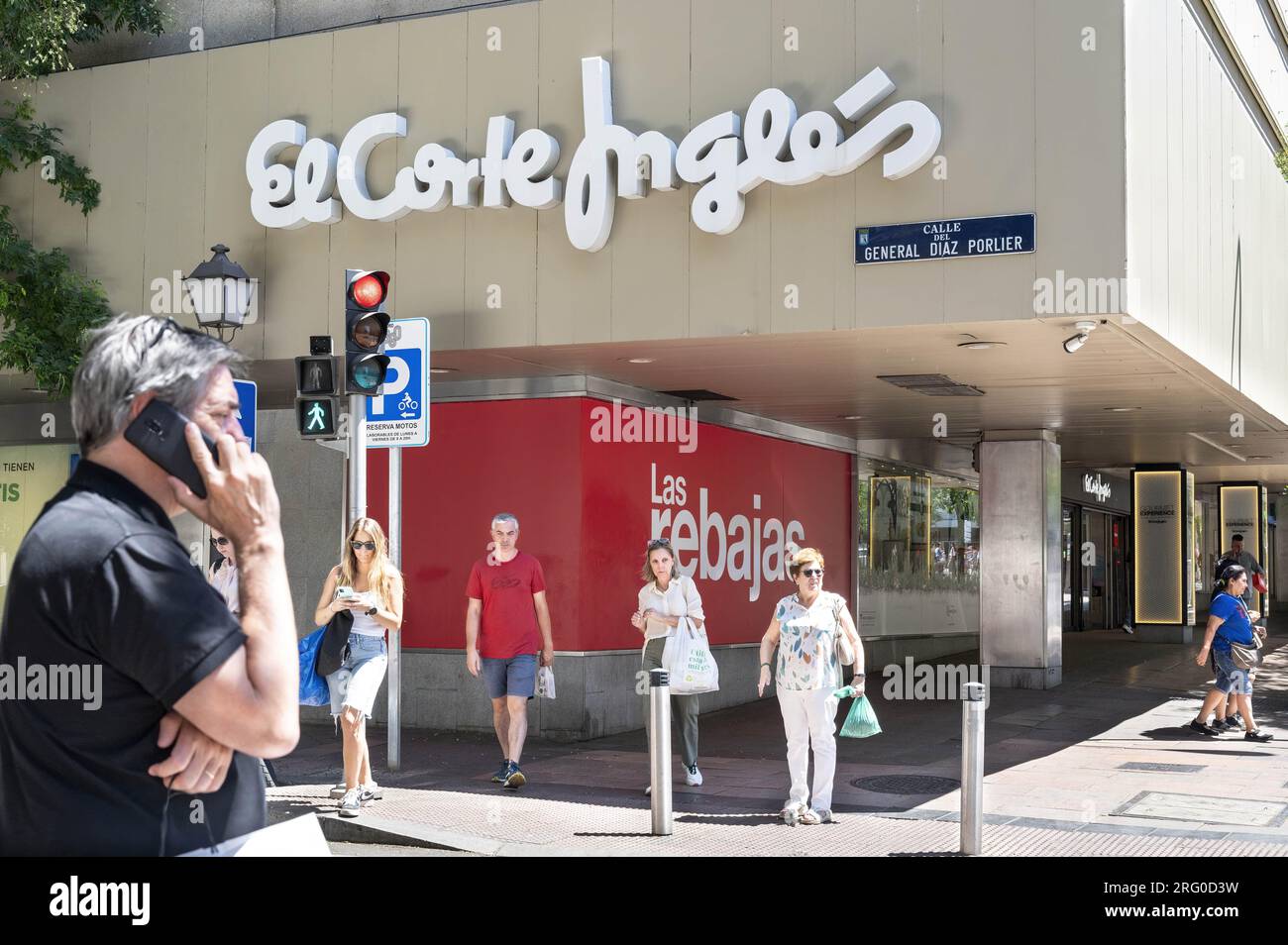 El corte ingles store sign hi res stock photography and images