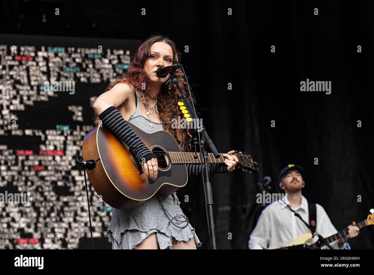 Holly Humberstone performs on day four of the Lollapalooza Music ...