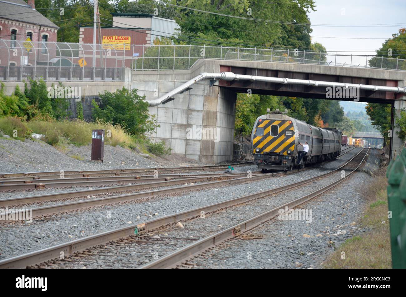 Train Palmer Massachusetts Stock Photo Alamy