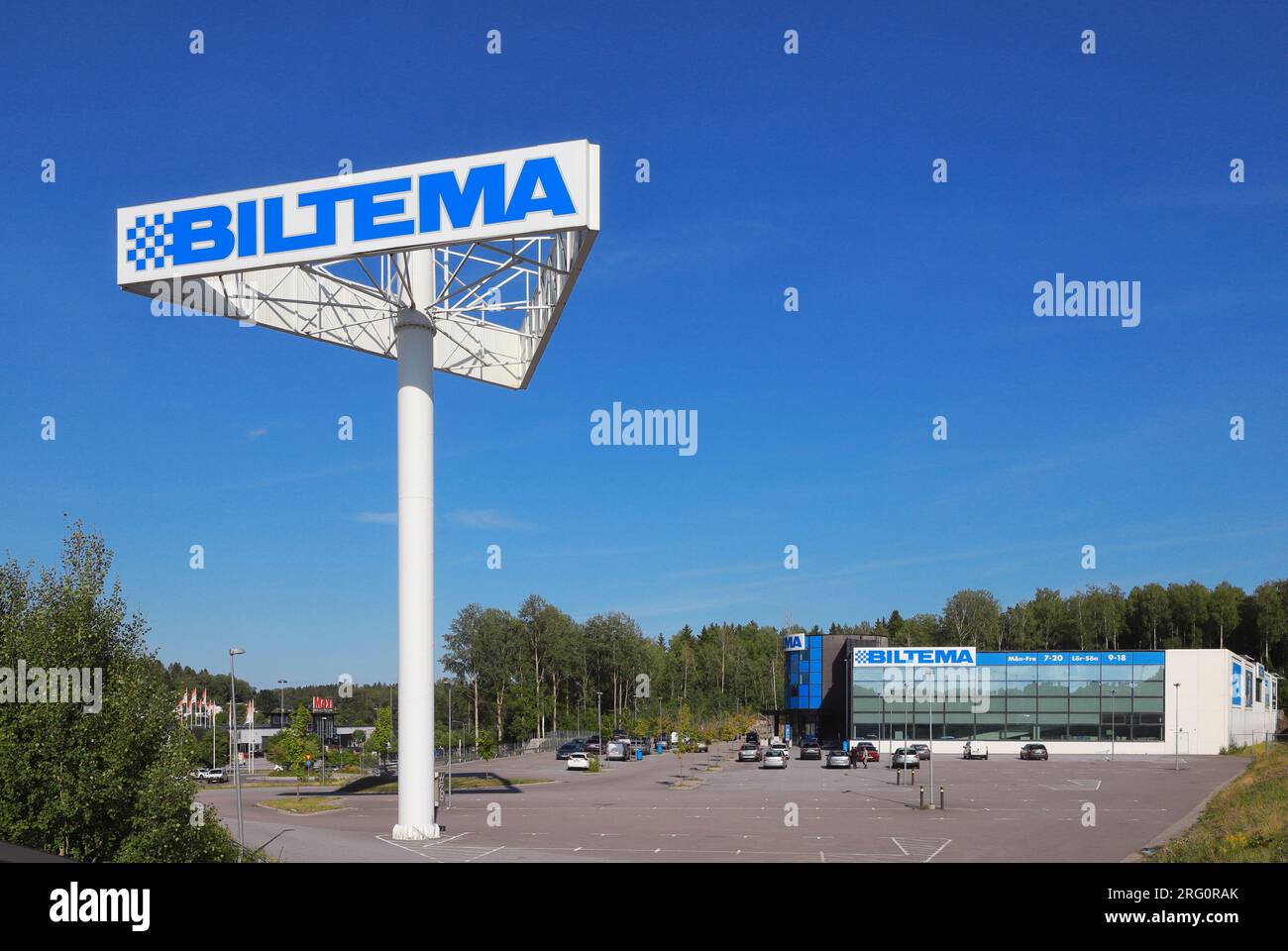 Biltema logo hi-res stock photography and images - Alamy