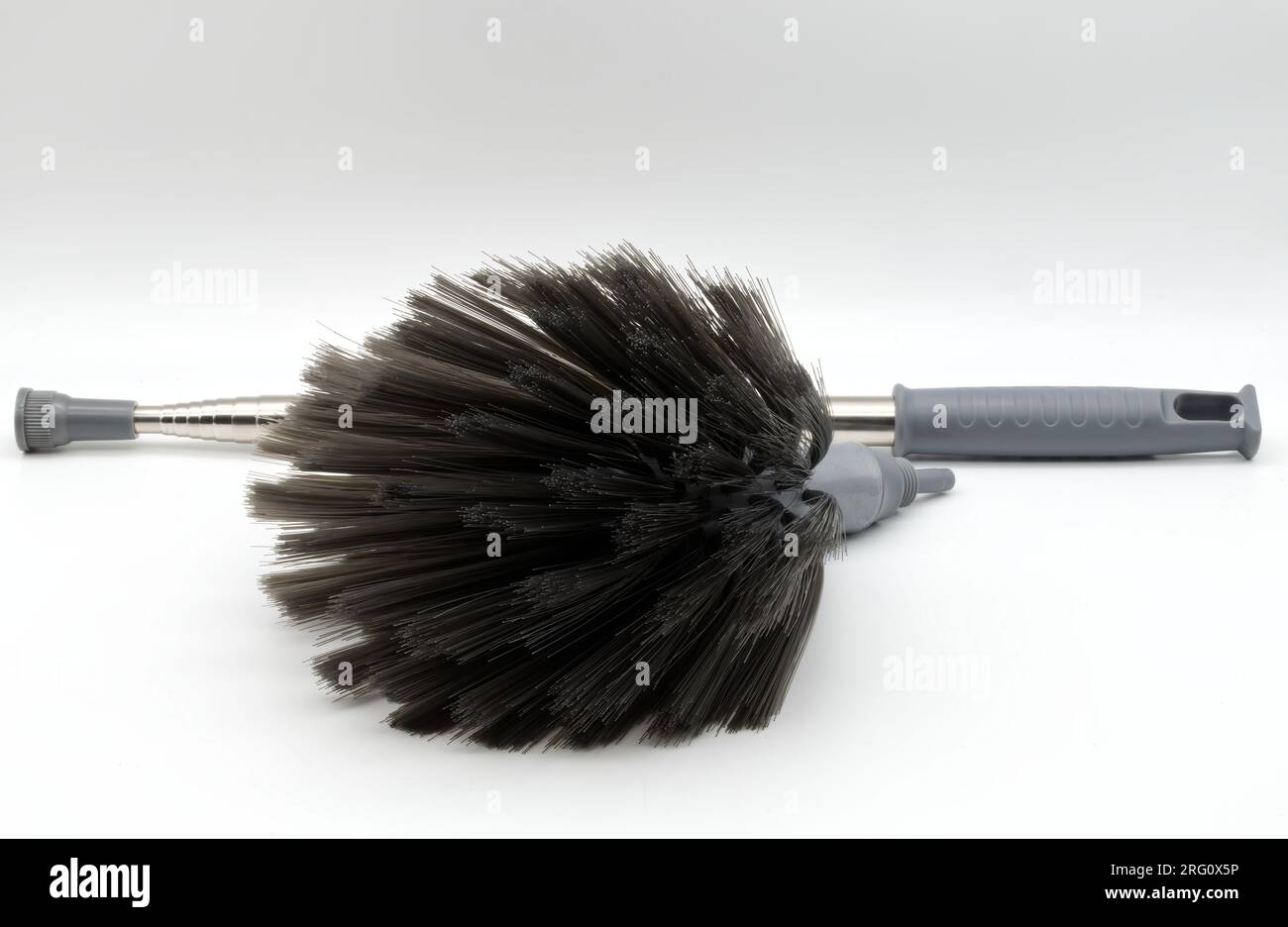 Home cleaning set. Extendable dust remover. Stock Photo