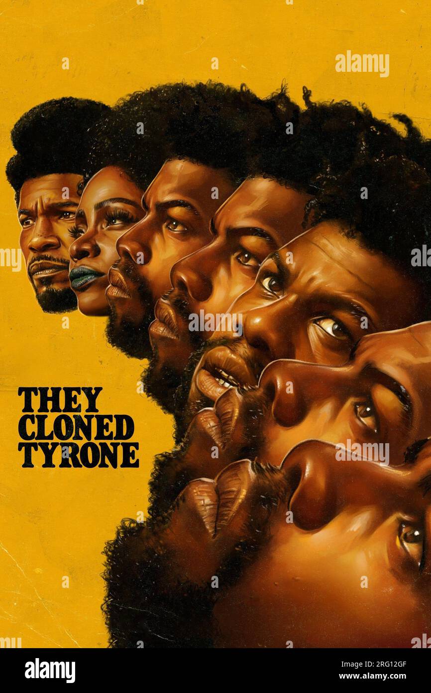 THEY CLONED TYRONE (2023), directed by JUEL TAYLOR. Credit: MACRO / Made With Love Media / Album Stock Photo