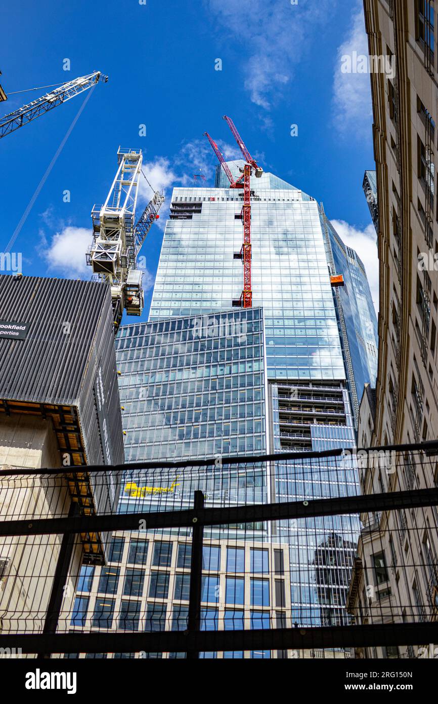 8 Bishopsgate Skyscraper Under Construction In The City Of London 8 Bishopsgate Skyscraper Under Construction In The City Of London