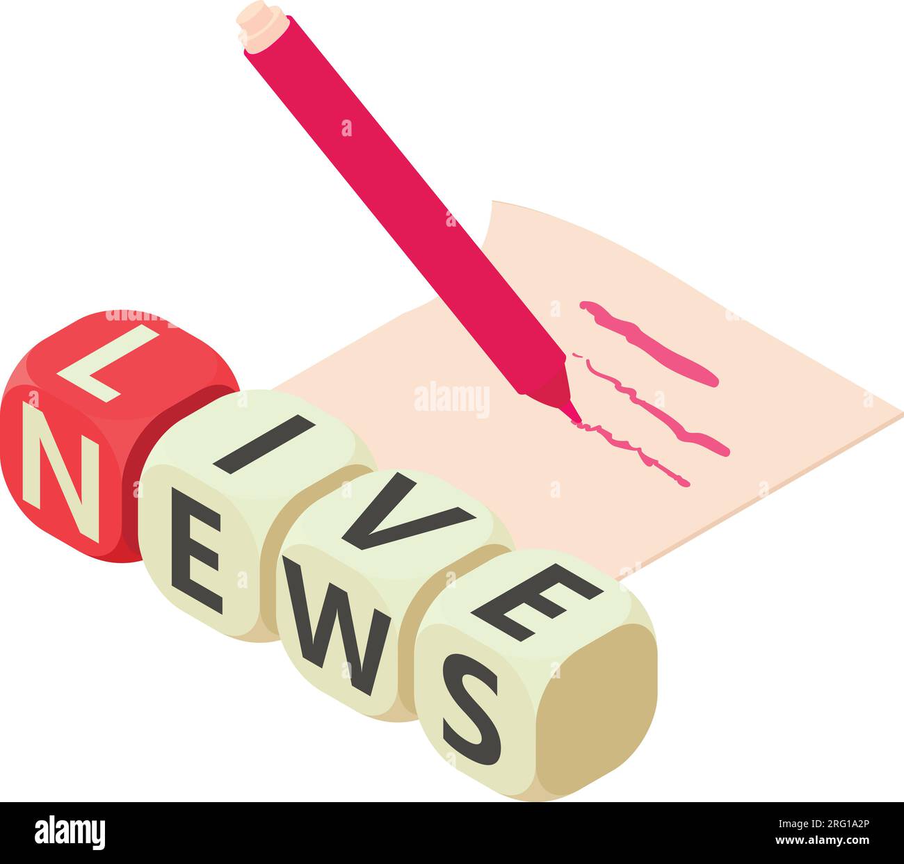 News screensaver Cut Out Stock Images Pictures Alamy