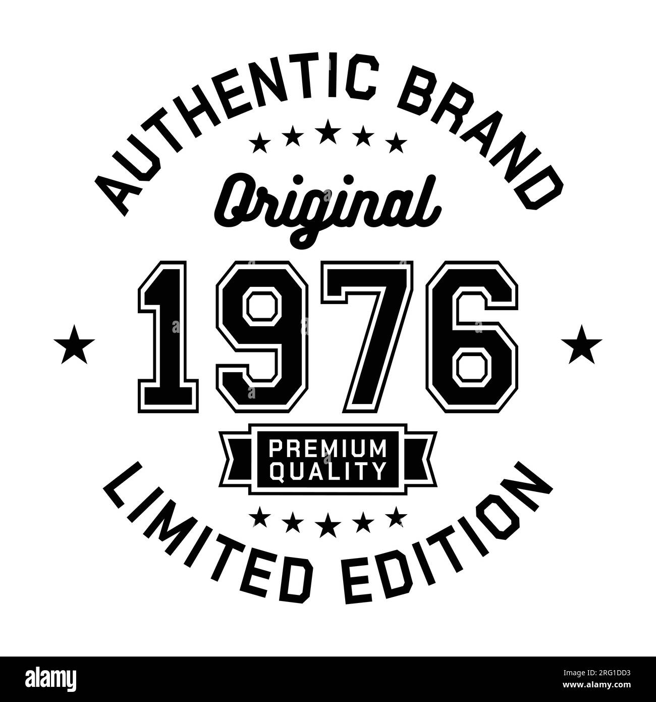 Vintage 1976 shirt Black and White Stock Photos & Images - Alamy