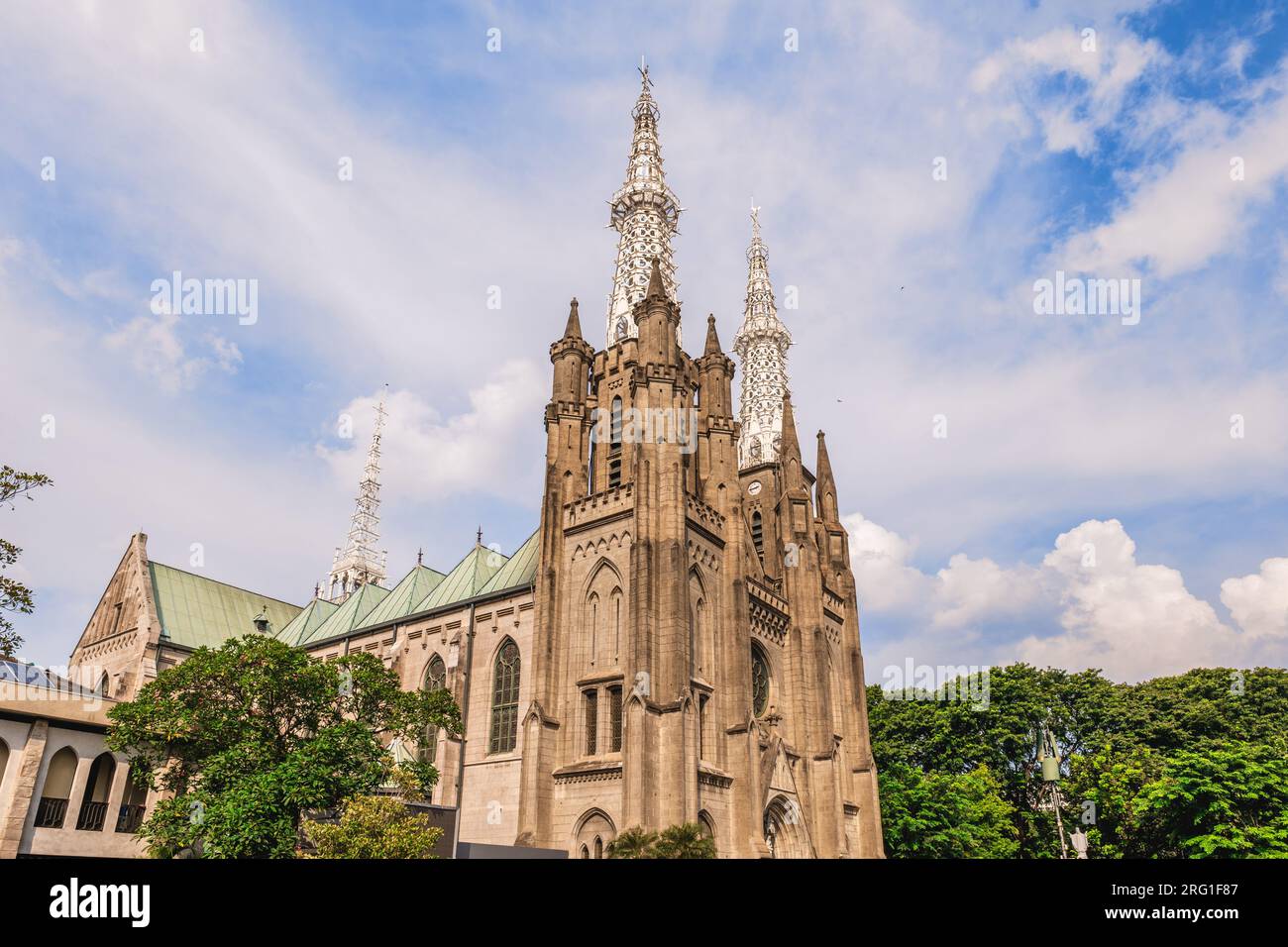 Jakarta Cathedral, a Roman Catholic cathedral located in Jakarta, Indonesia Stock Photo