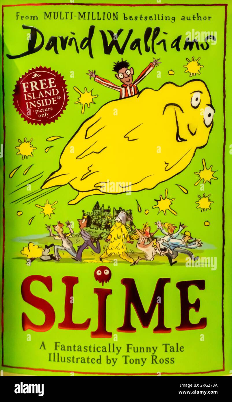 Slime Book by David Walliams 2020 Stock Photo