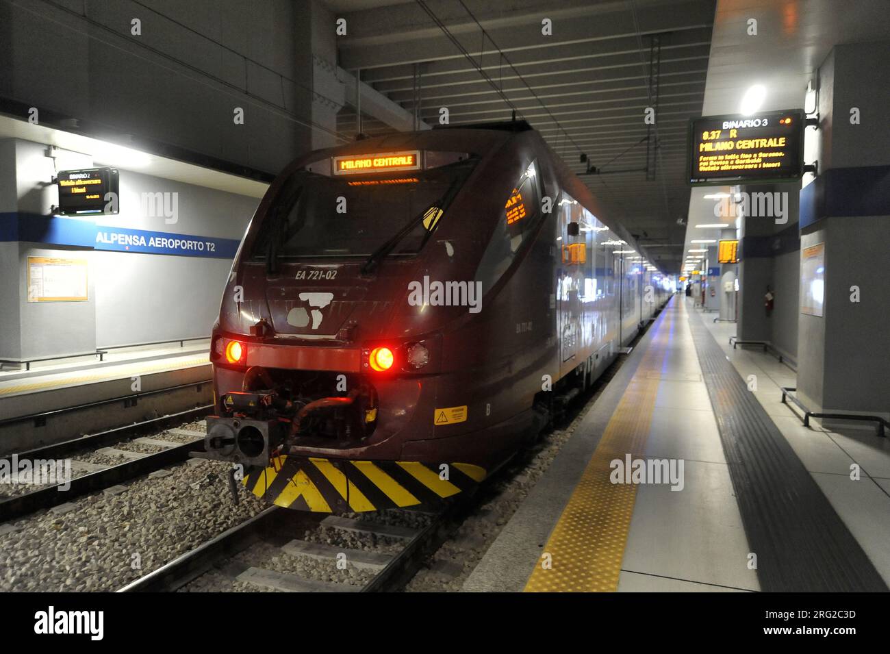  Trenord, ferrovie regionali Lombarde, aereoporto Malpensa terminal T1