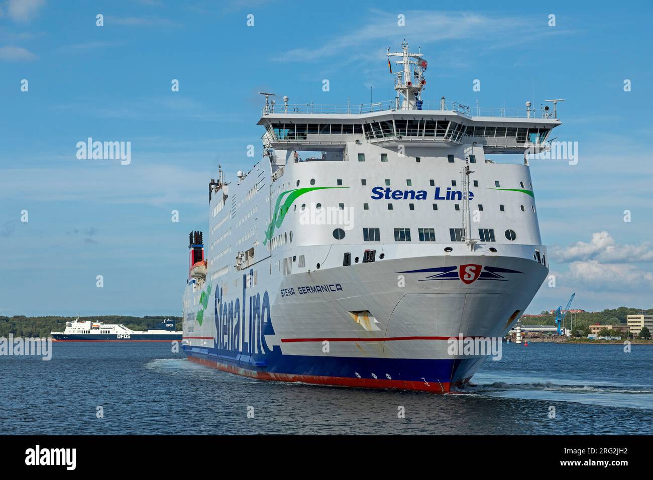 Stena Line ferry, Kiel, Schleswig-Holstein, Germany Stock Photo
