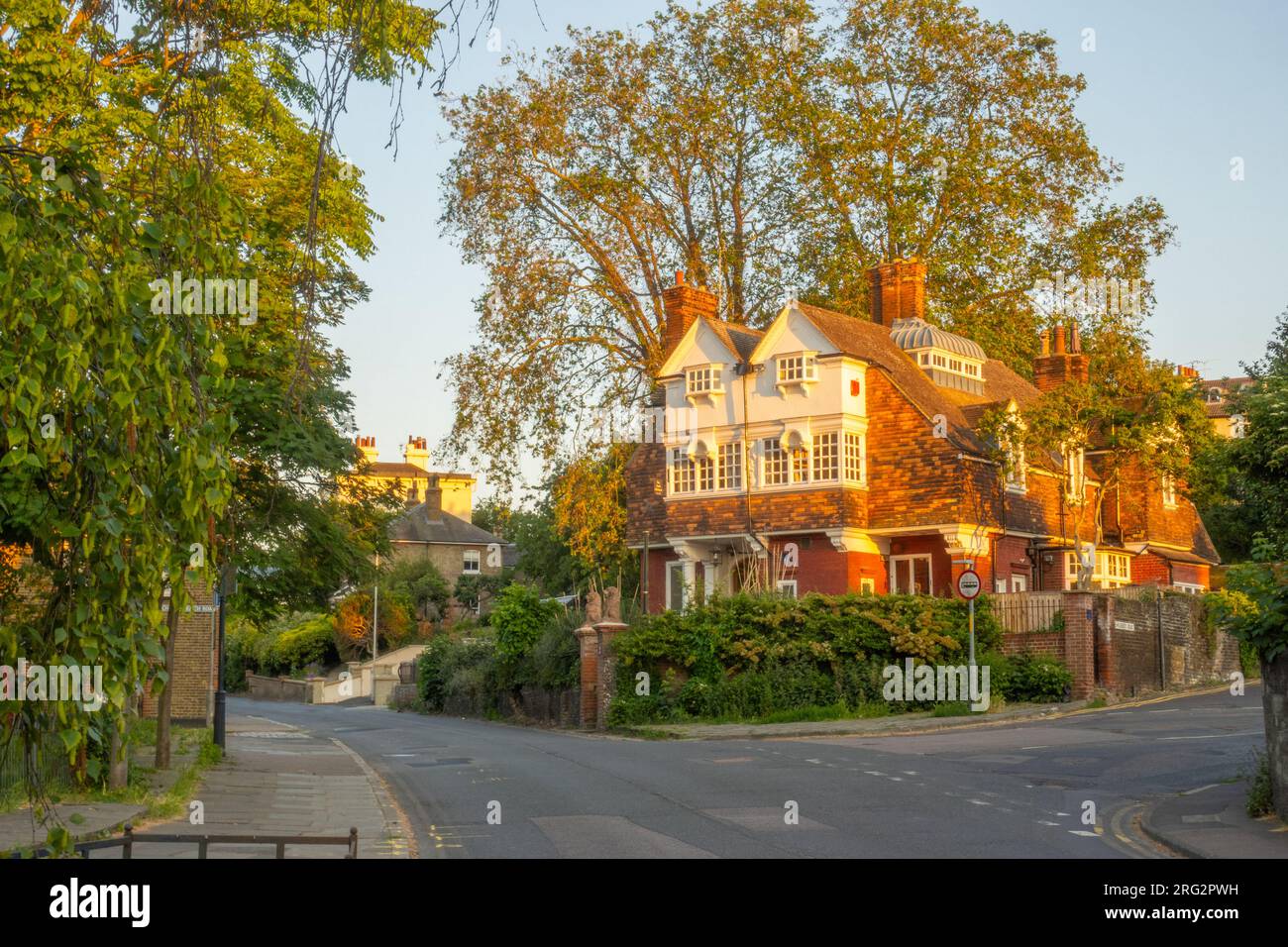 House on Parrock Road On the edge of Windmill hill conservation area