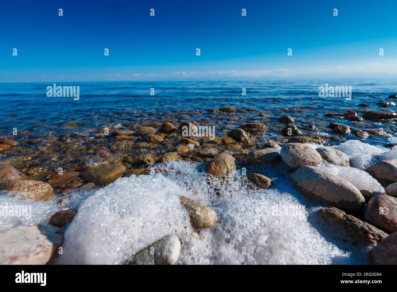 Closeup sea water rocky coast hi-res stock photography and images - Alamy
