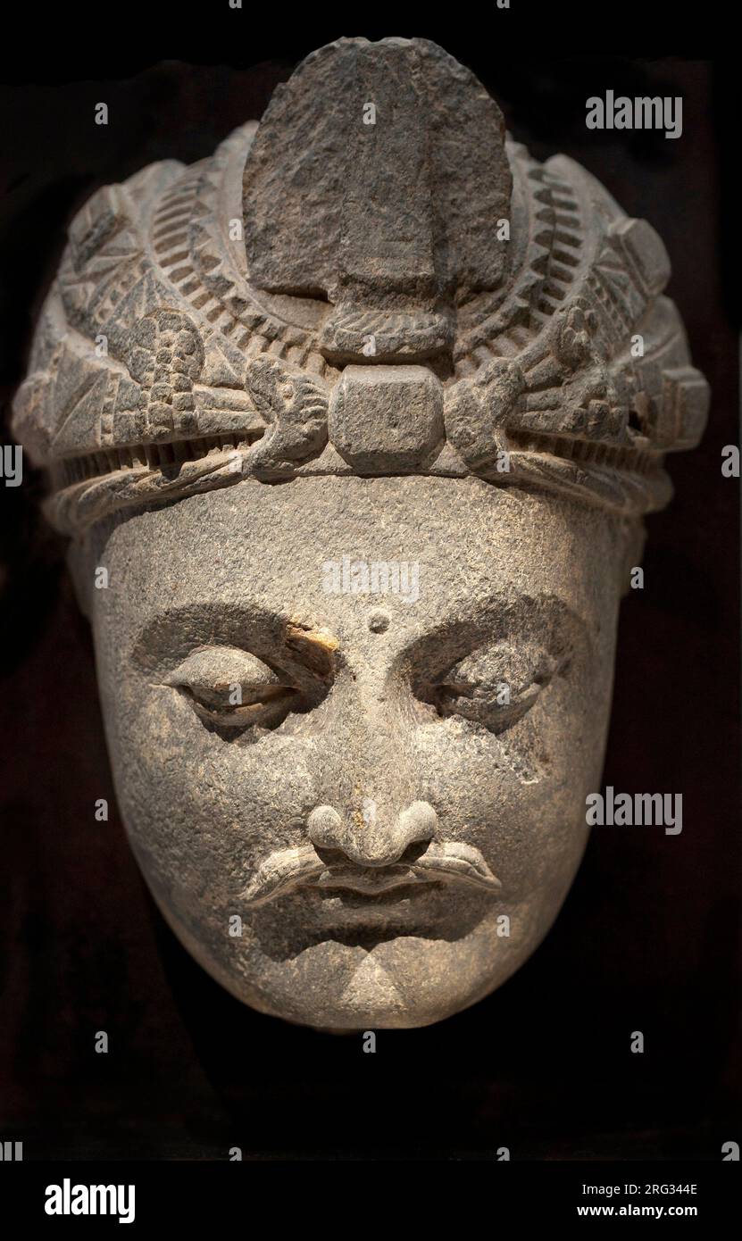 Bodhisattva. Sculpture, art du Gandhara (Pakistan, 2e3e siecle. Musee