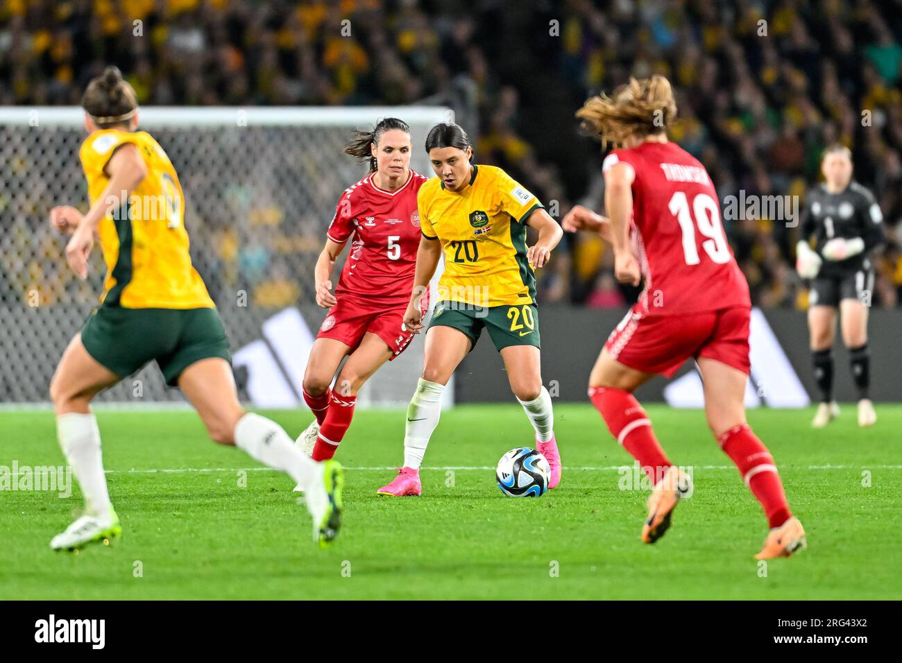 Sam kerr australia 2023 world cup hi-res stock photography and images
