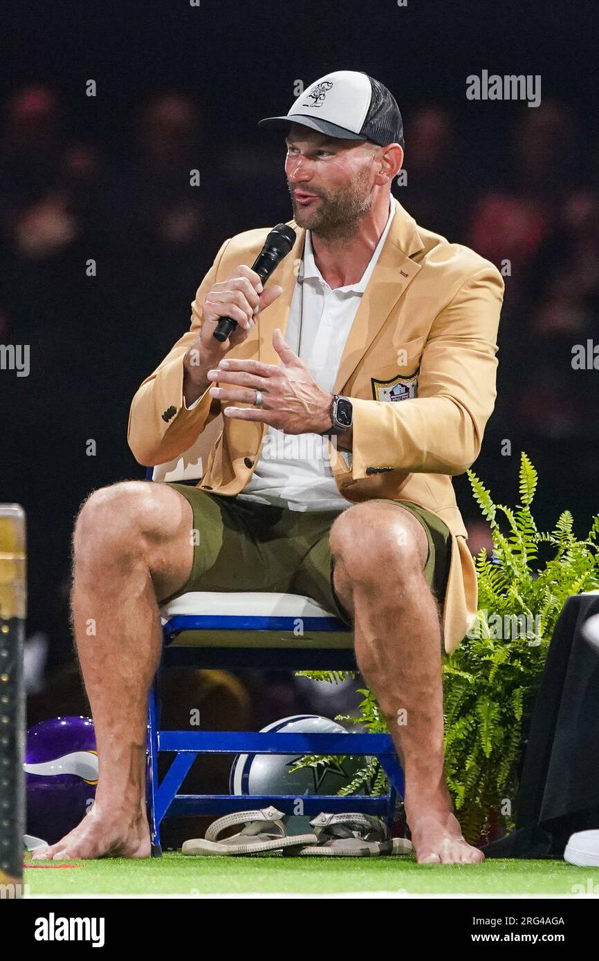 Canton, Ohio, USA. 6th Aug, 2023. 2023 Pro Football Hall of Fame ...