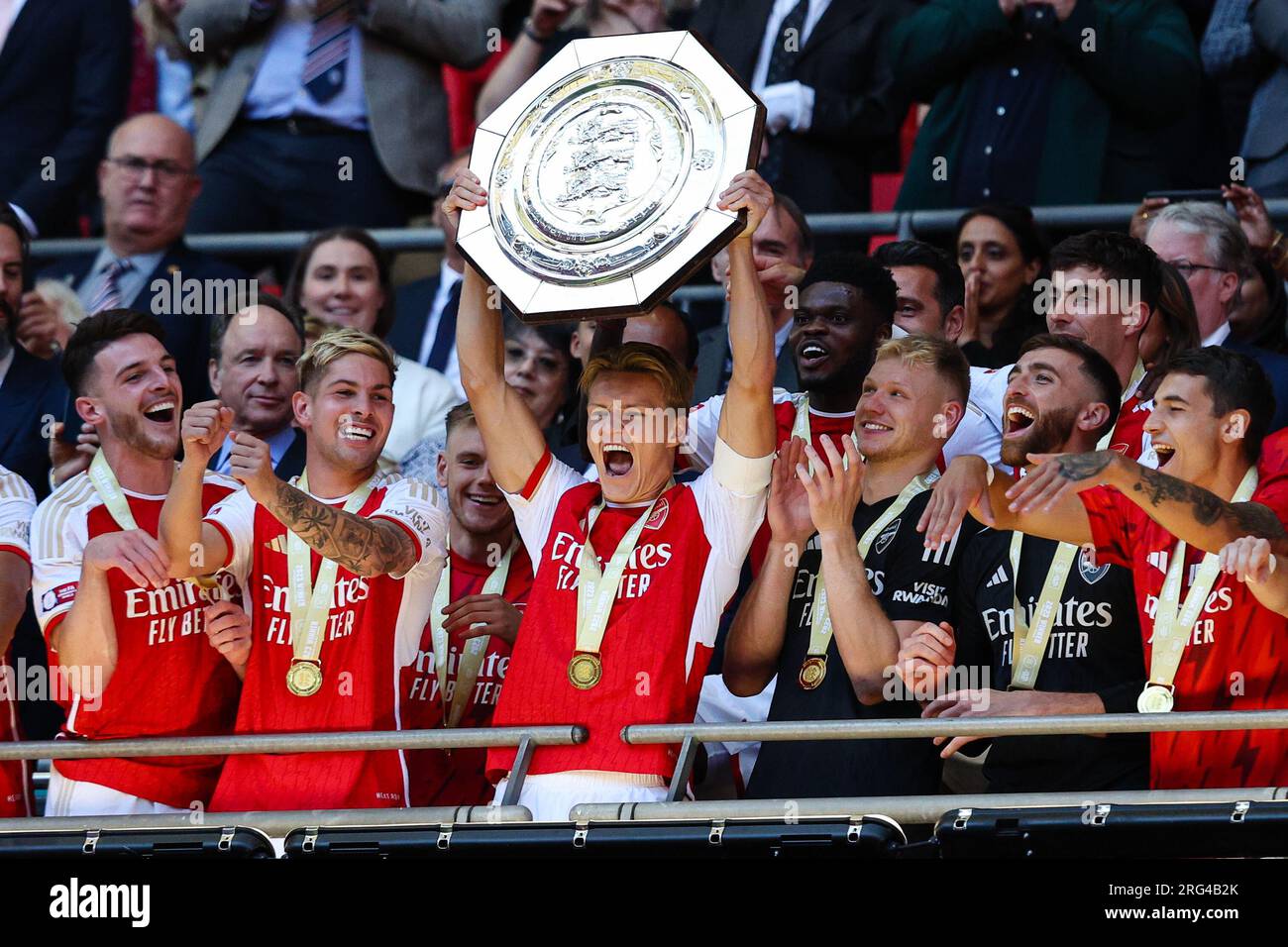 Ødegaard lifting Premier League trophy The 'Post-Visionary' Vacuum: The Risk of Managerial Dependency
