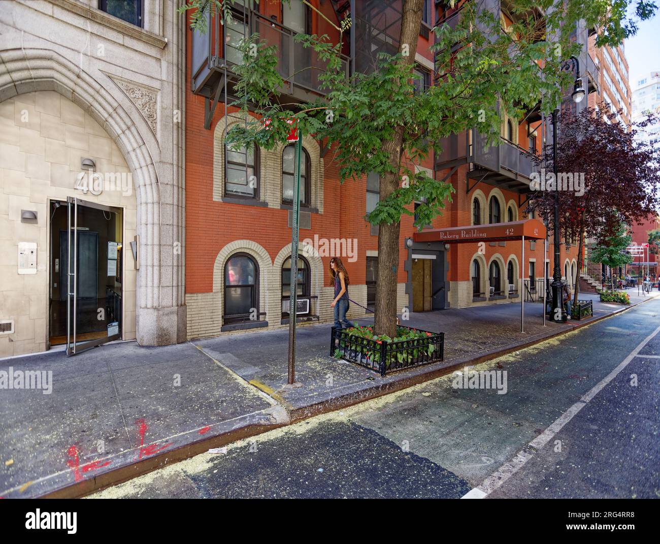 Greenwich Village 42 West 13th Street is a red and white brick