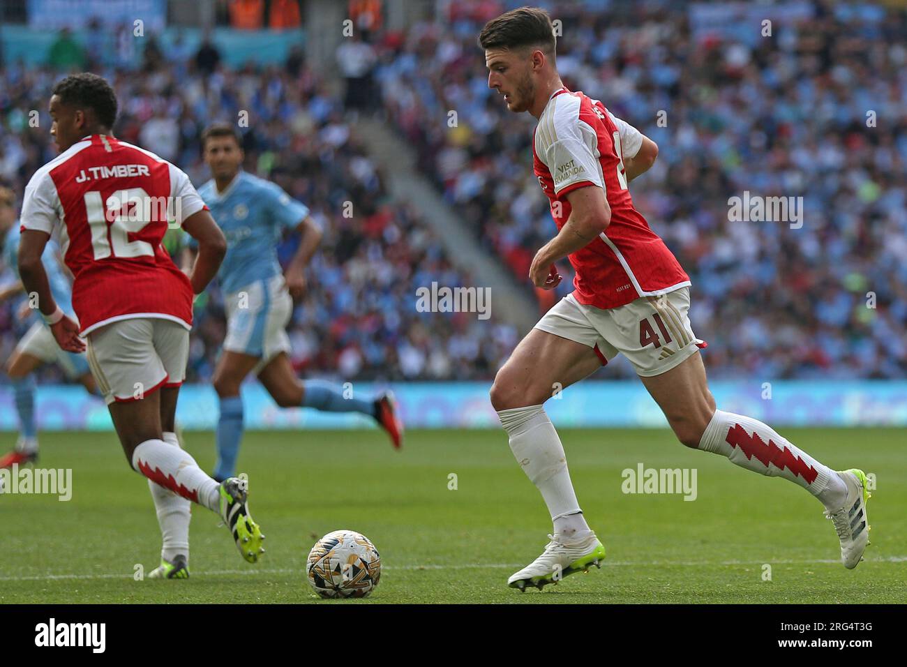 Declan rice arsenal manchester city hi-res stock photography and images ...